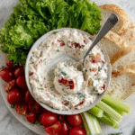 BLT Dip with Bacon, Lettuce & Tomato