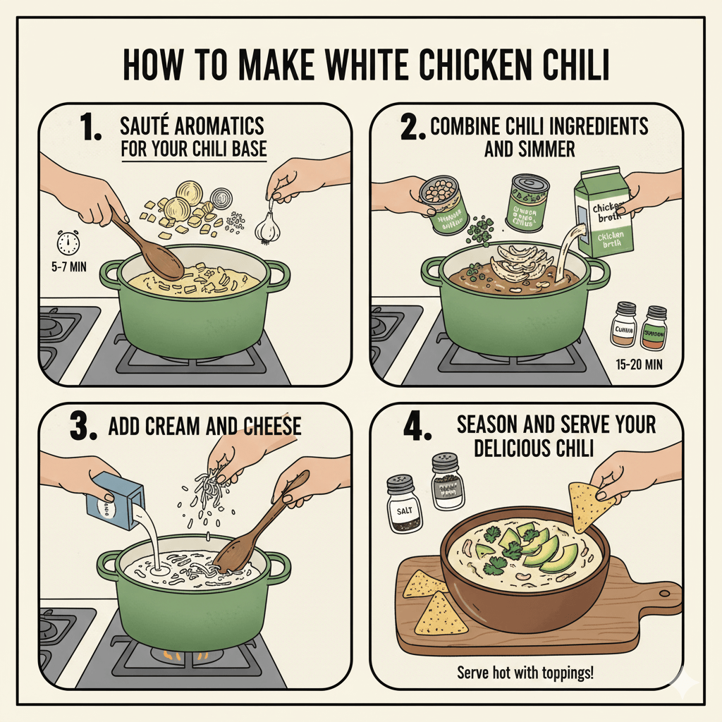 How to Make White Chicken Chili