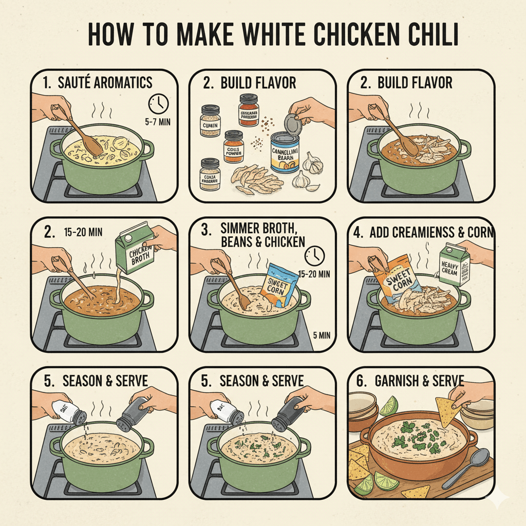 How to Make White Chicken Chili