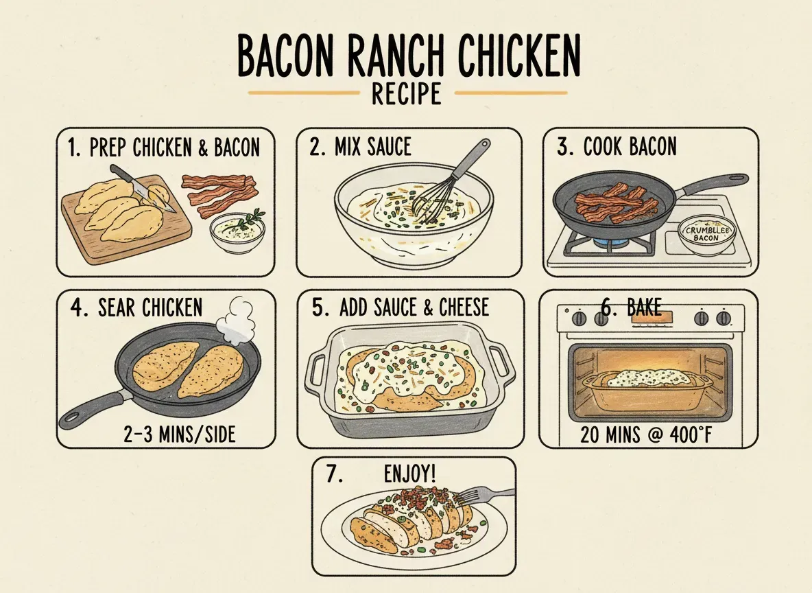 Bacon Ranch Chicken Recipe