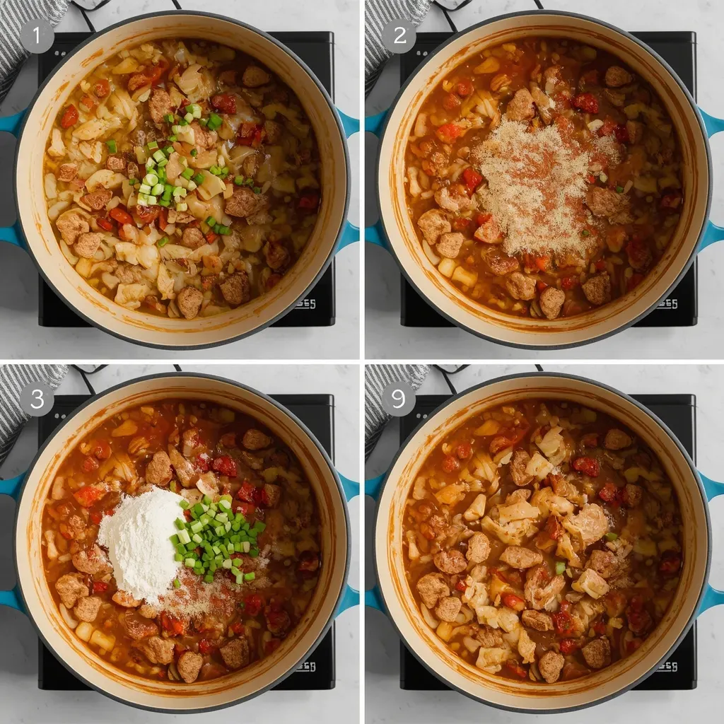 Cajun Chicken and Sausage Gumbo