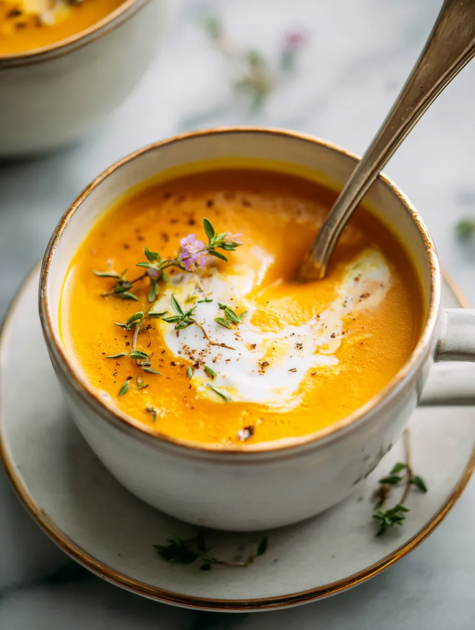 Carrot Ginger Soup