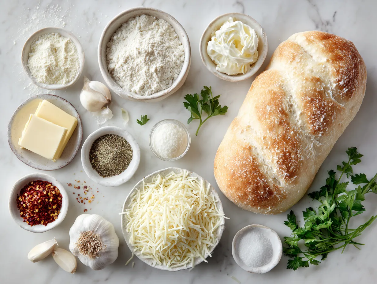 Cheesy Pull Apart Christmas Bread