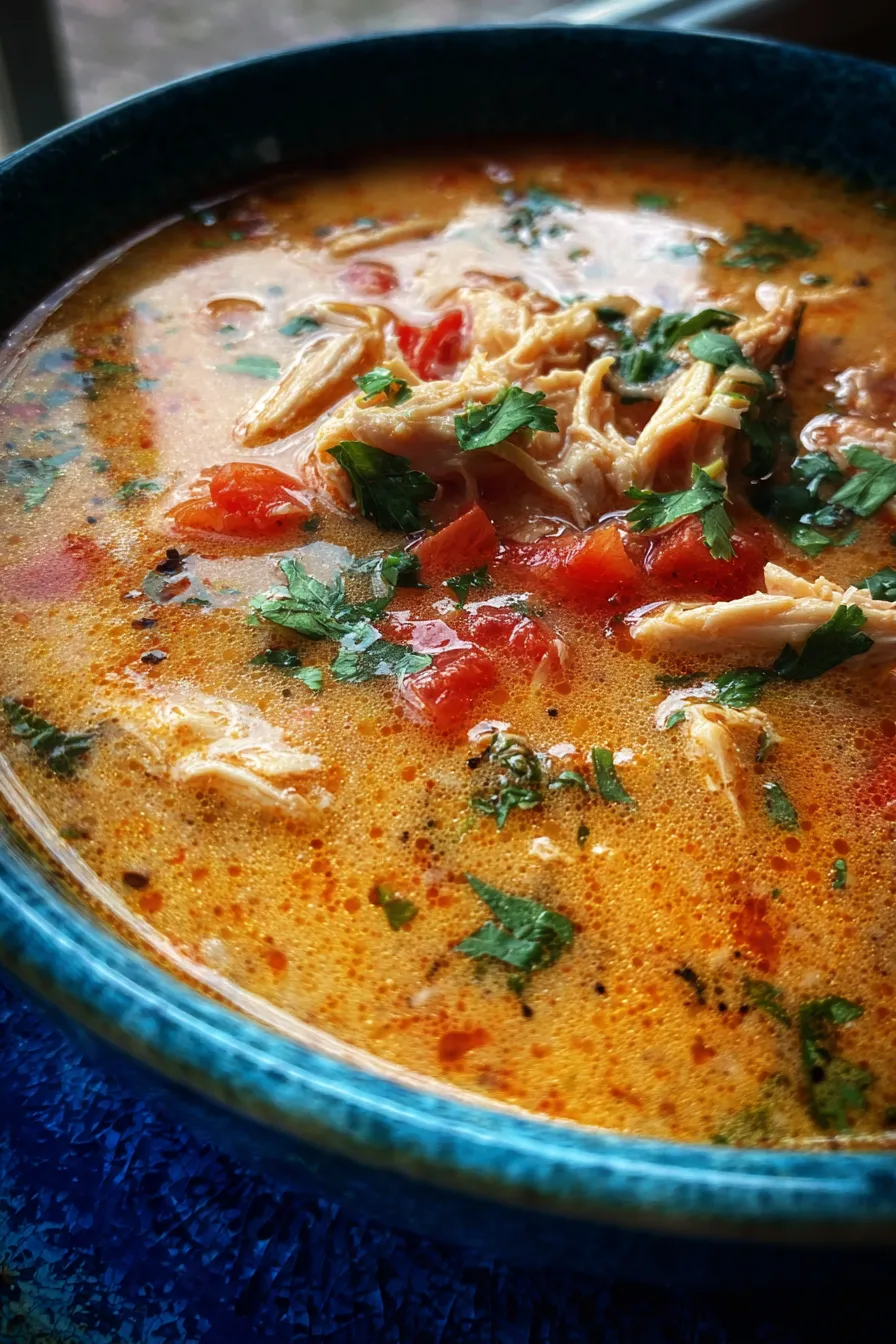 Chicken Enchilada Soup