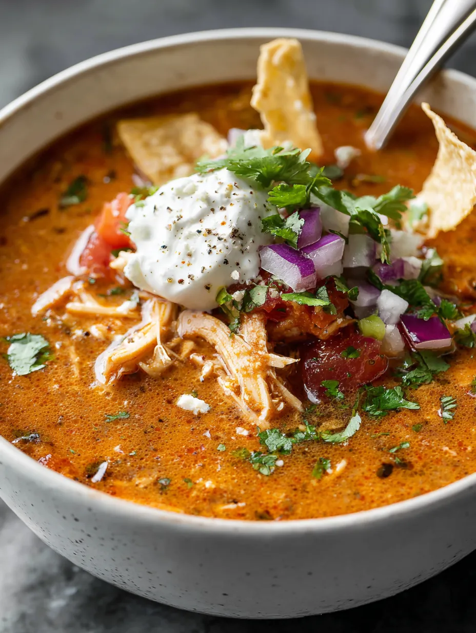 Chicken Enchilada Soup