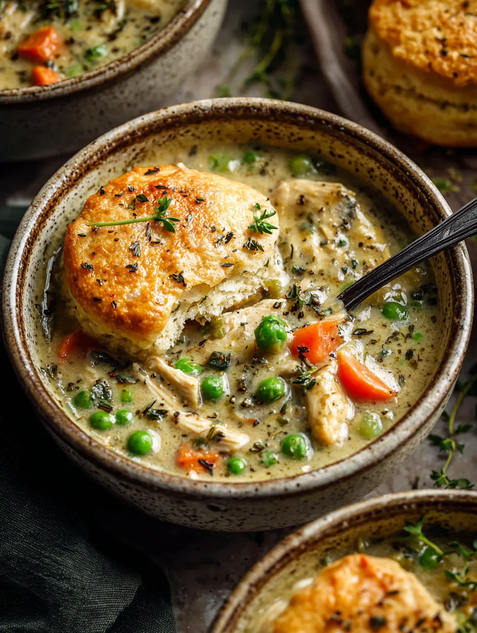 Chicken Pot Pie Soup