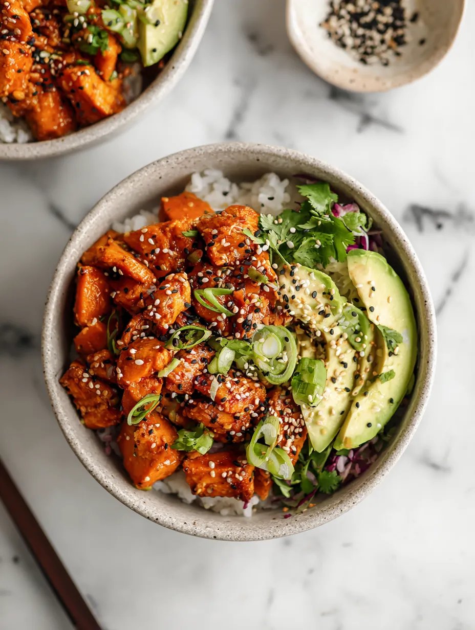 Chicken Sweet Potato Bowl