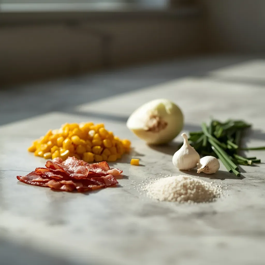 Corn Chowder with Bacon and Chives