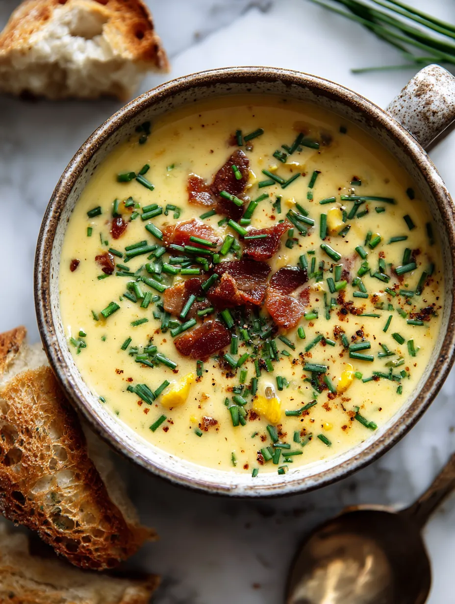 Corn Chowder with Bacon and Chives