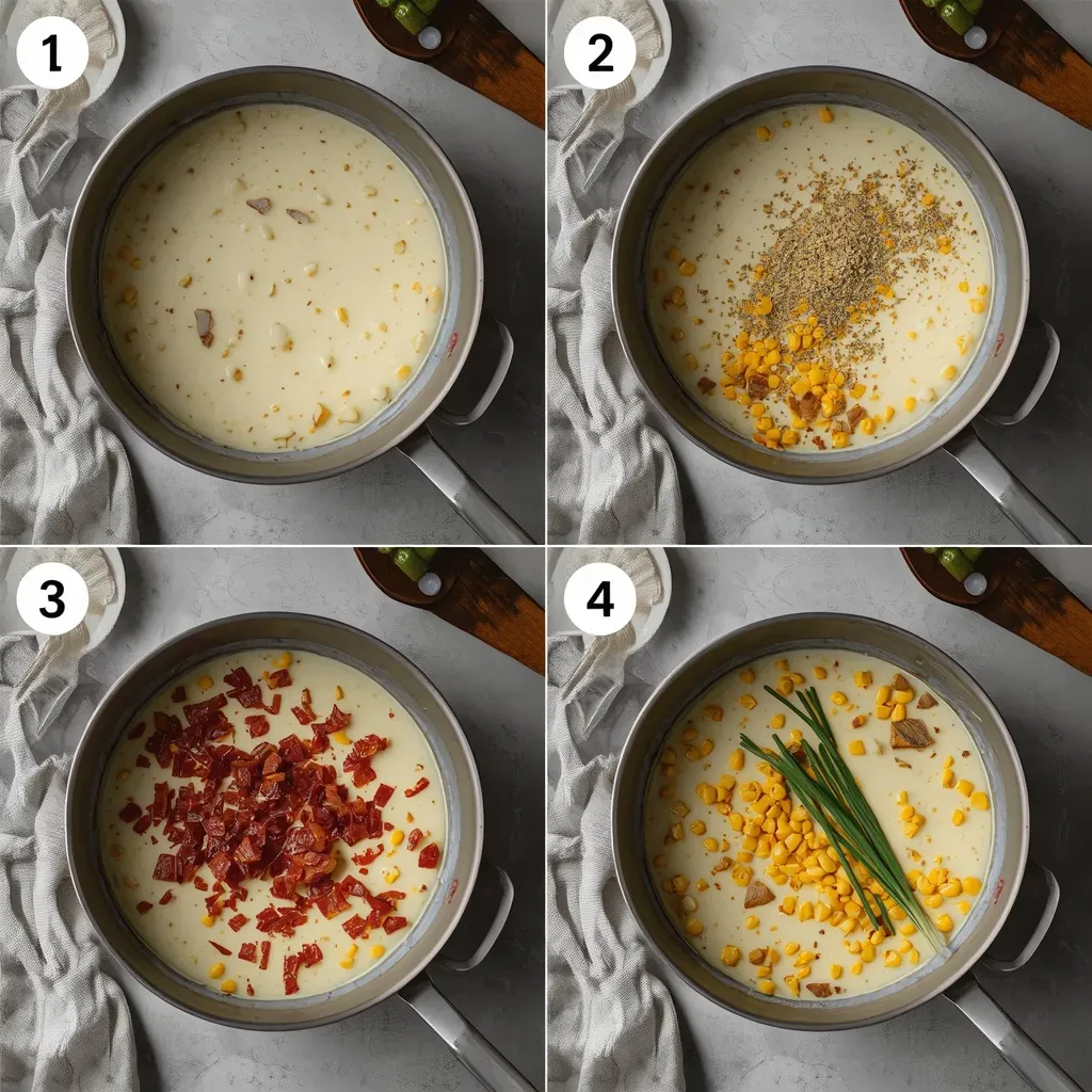 Corn Chowder with Bacon and Chives
