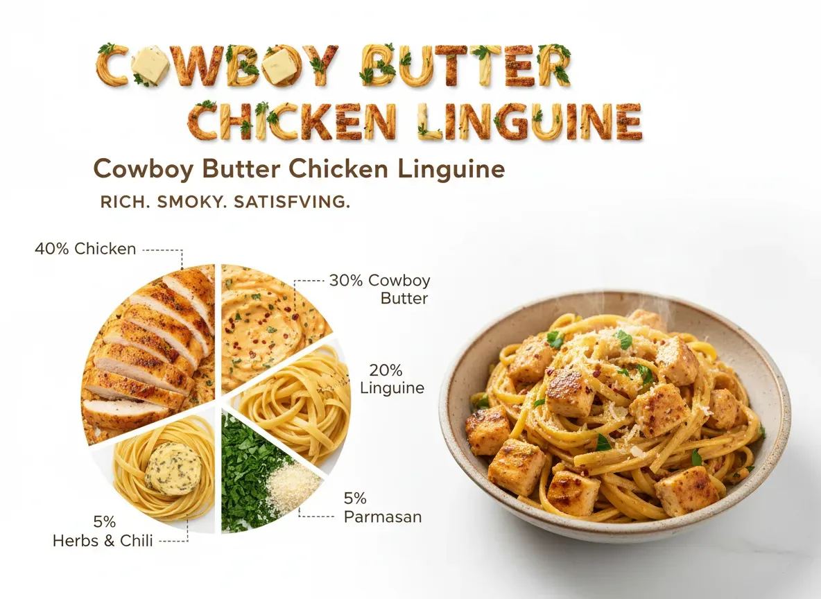 Cowboy Butter Chicken Linguine