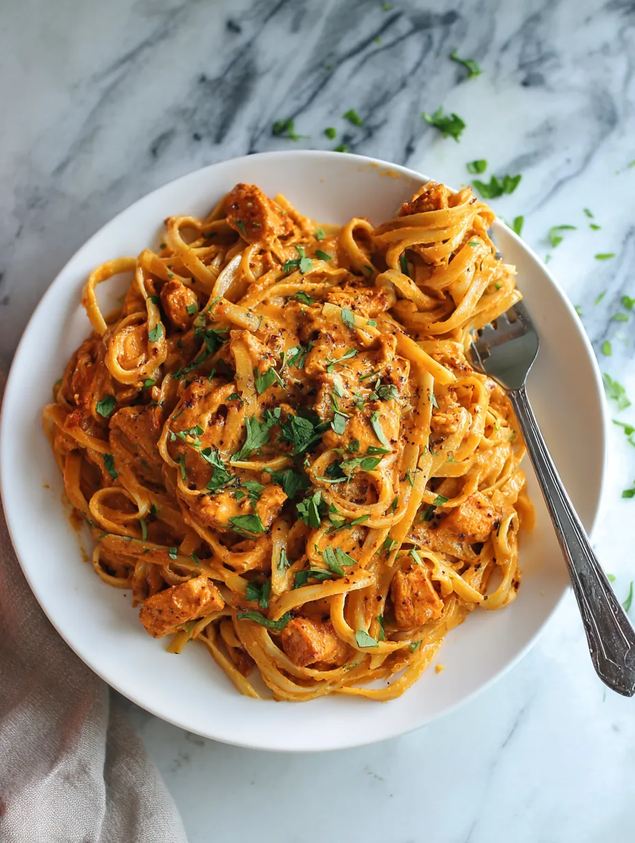 Cowboy Butter Chicken Linguine
