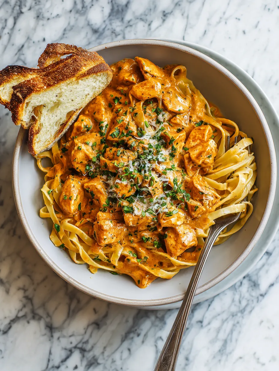 Cowboy Butter Chicken Linguine