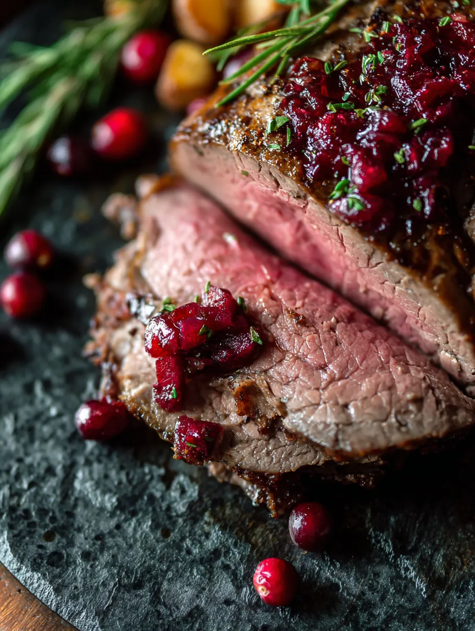 Cranberry Roast Beef Recipe