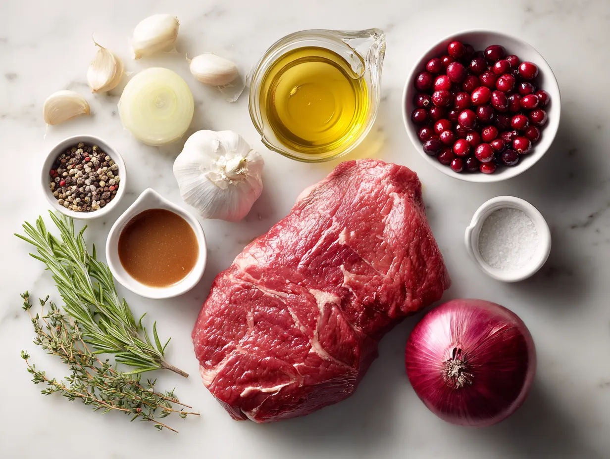 Cranberry Roast Beef Recipe