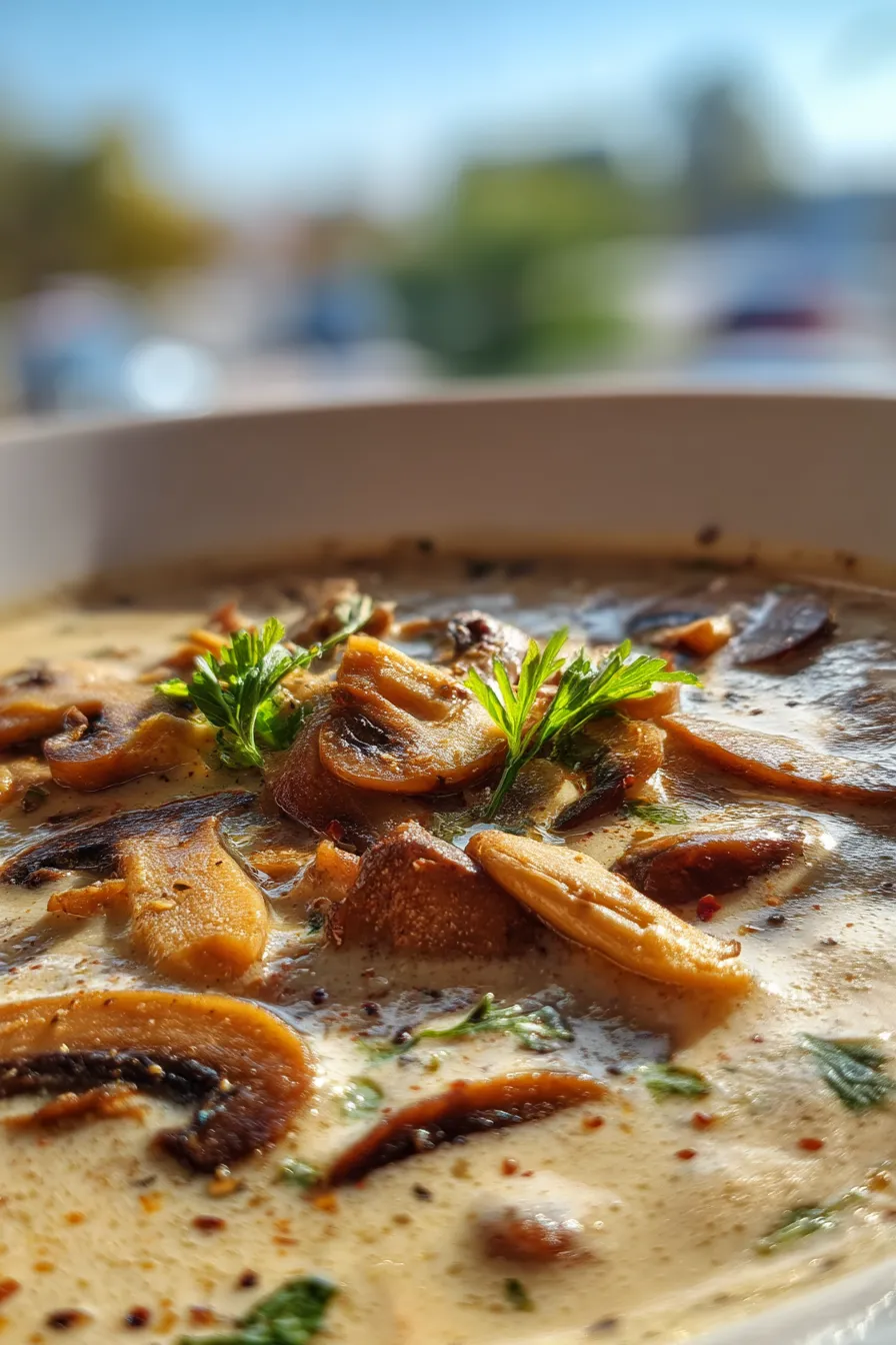 Creamy Mushroom Soup