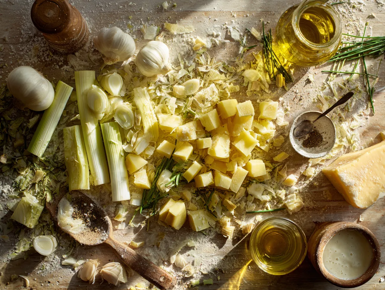 Creamy Potato Leek Soup