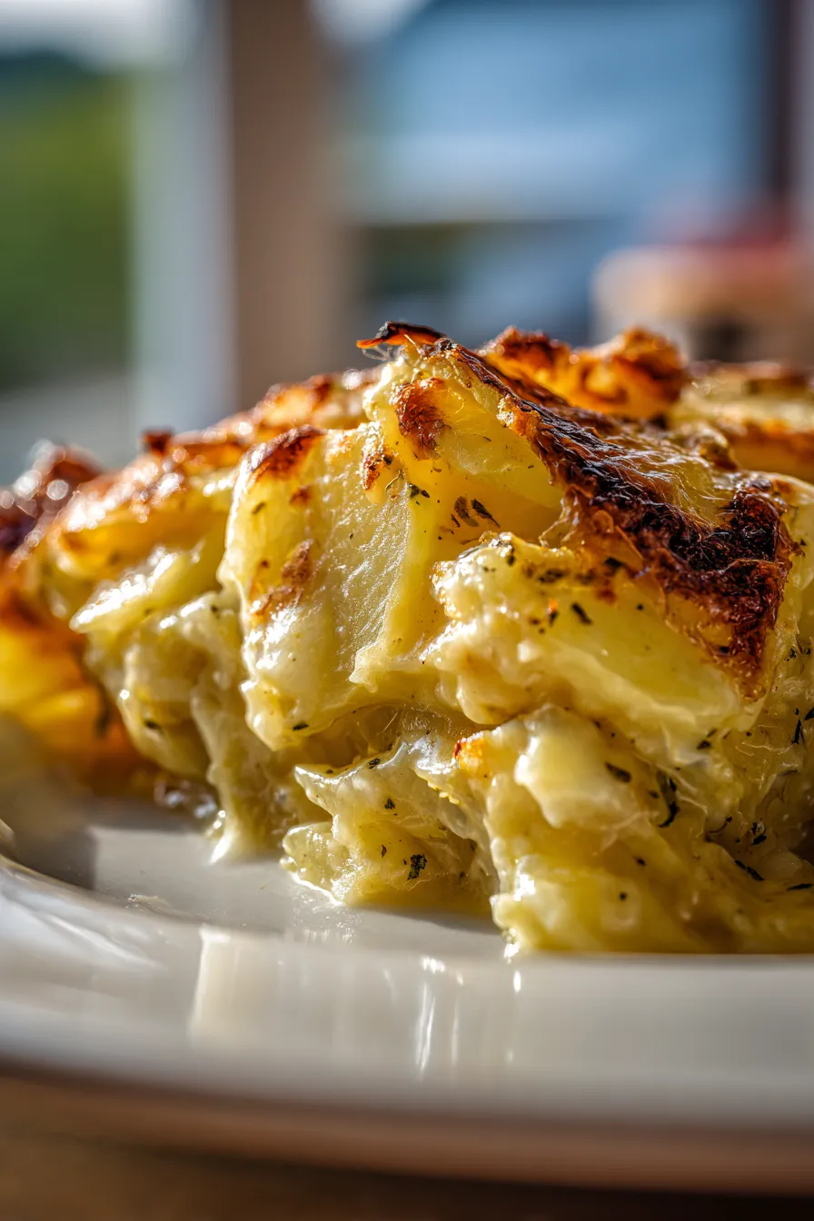 Creamy Scalloped Potatoes Recipe with Lactaid Milk