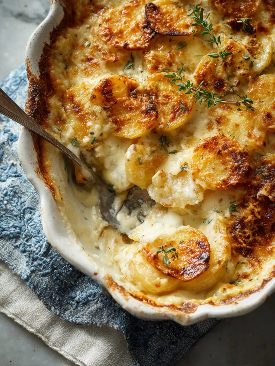 Creamy Scalloped Potatoes Recipe with Lactaid Milk