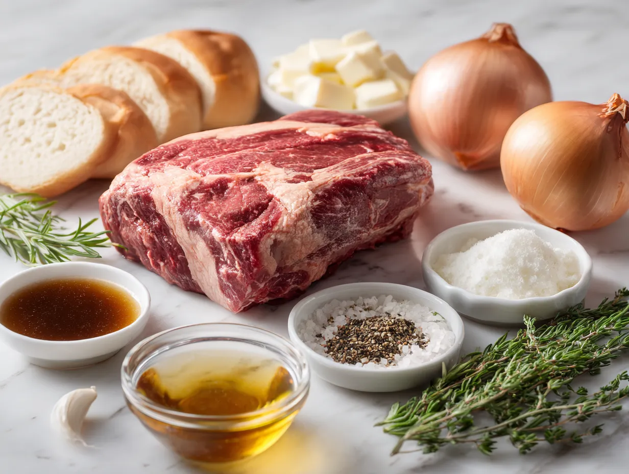 Crock Pot French Dip Sandwiches