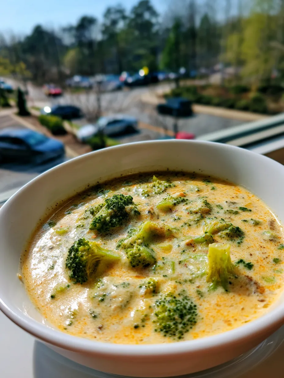 Broccoli Cheddar Soup