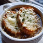 French Onion Soup with Gruyere Toasts