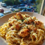 Garlic Parmesan Chicken Pasta