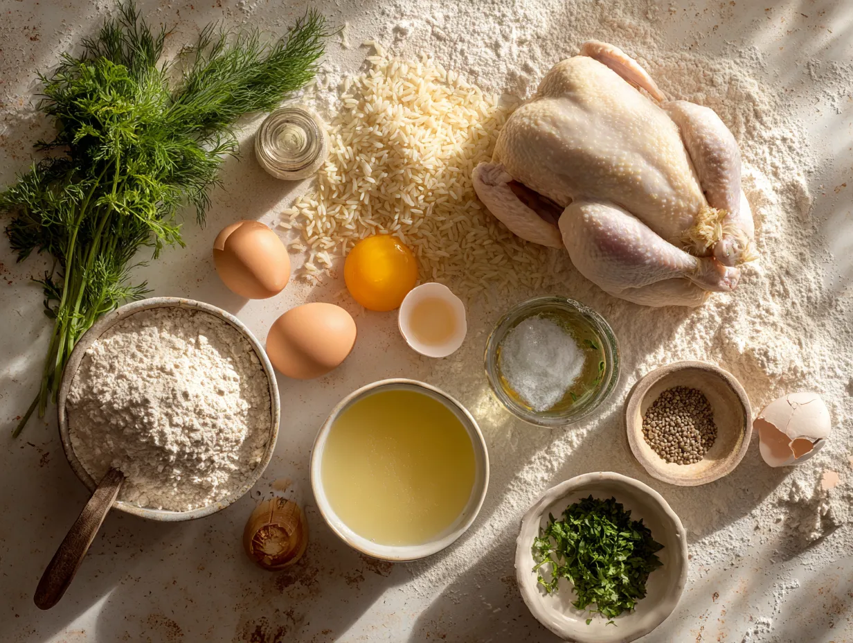 Greek Lemon Chicken Soup