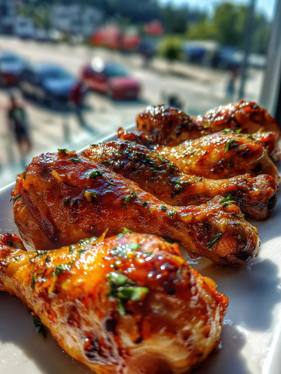 Honey Garlic Chicken Drumsticks