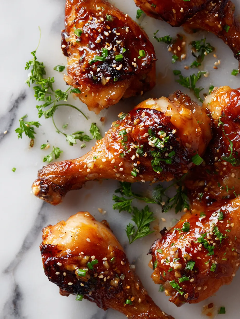 Honey Garlic Chicken Drumsticks
