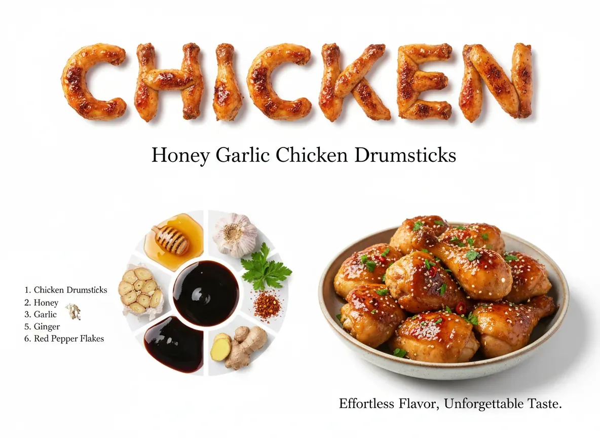 Honey Garlic Chicken Drumsticks