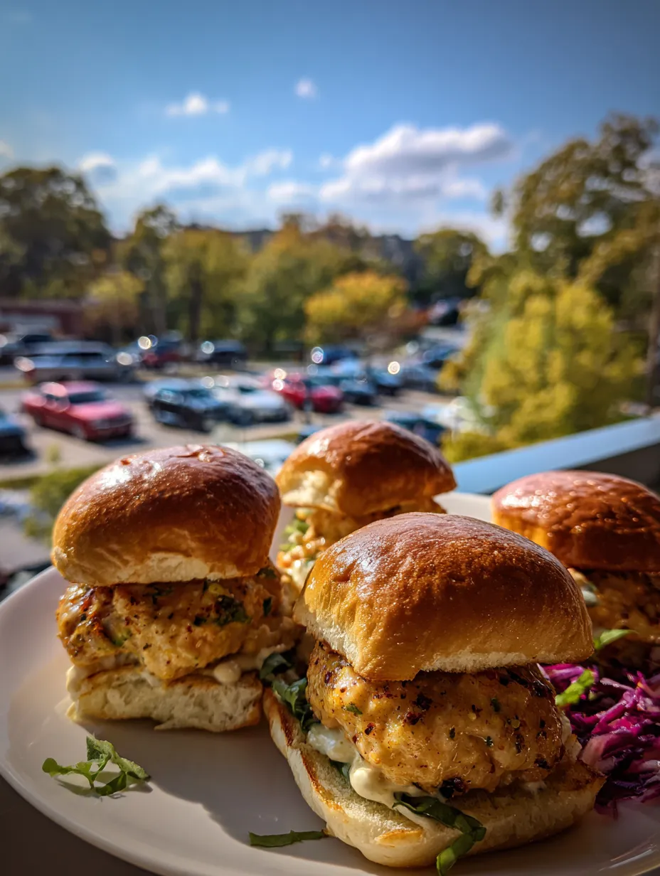 Honey Mustard Chicken Sliders