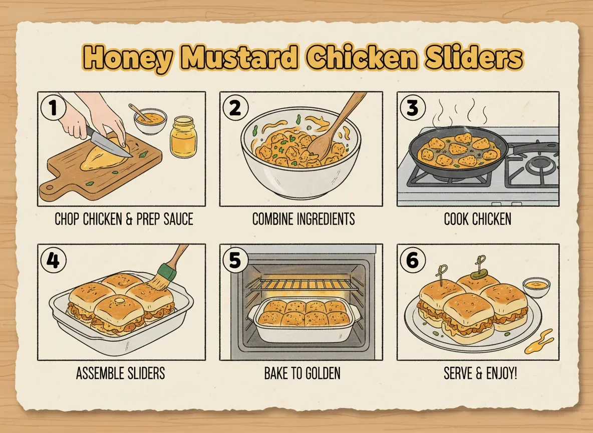 Honey Mustard Chicken Sliders