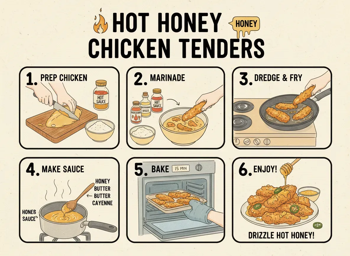 Hot Honey chicken Tenders
