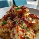 Creamy Stuffed Shrimp with Bacon