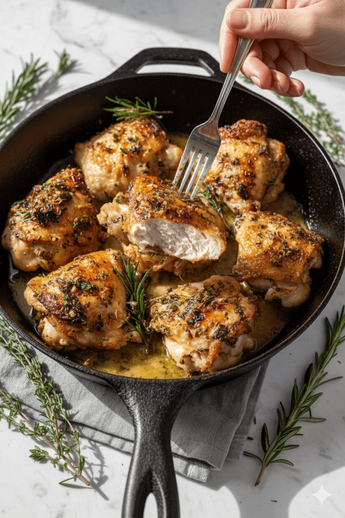  a Dijon Chicken Thighs