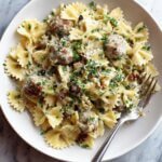 Sausage Boursin Pasta