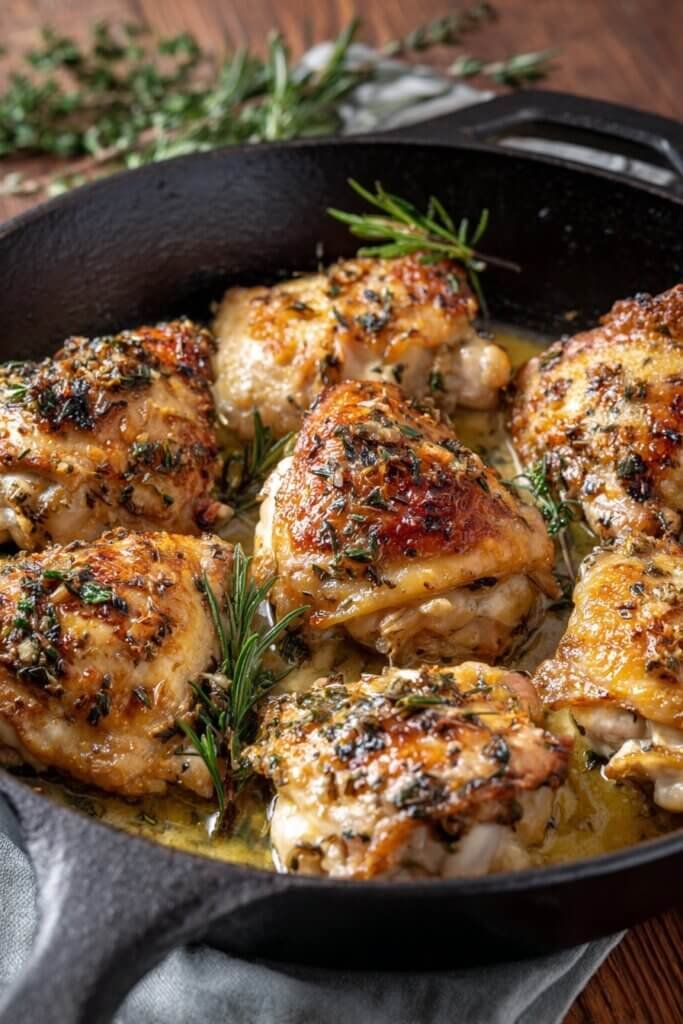 Dijon Chicken Thighs