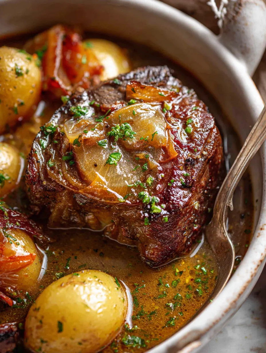 Juicy French Onion Pot Roast