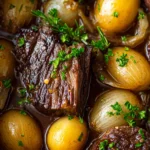 Juicy French Onion Pot Roast