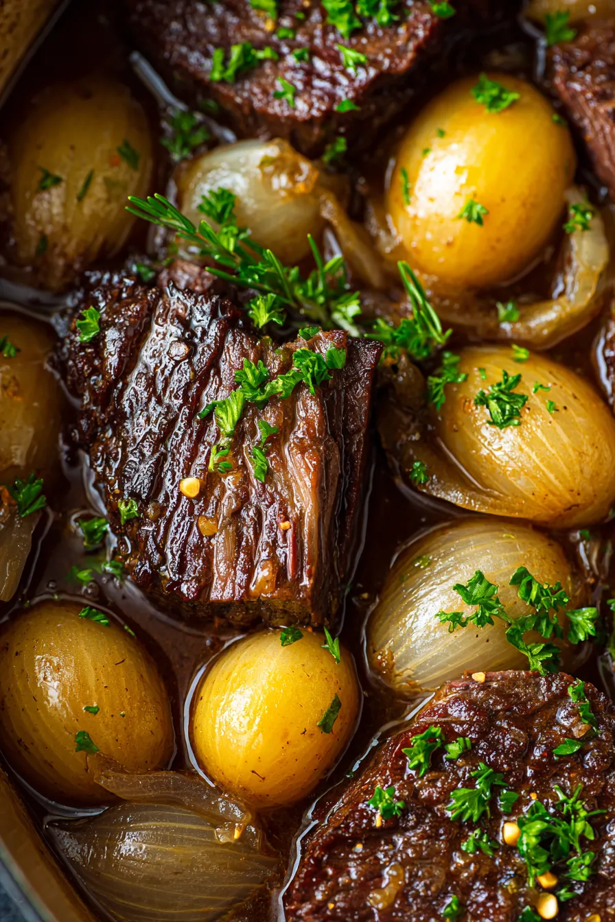 Juicy French Onion Pot Roast