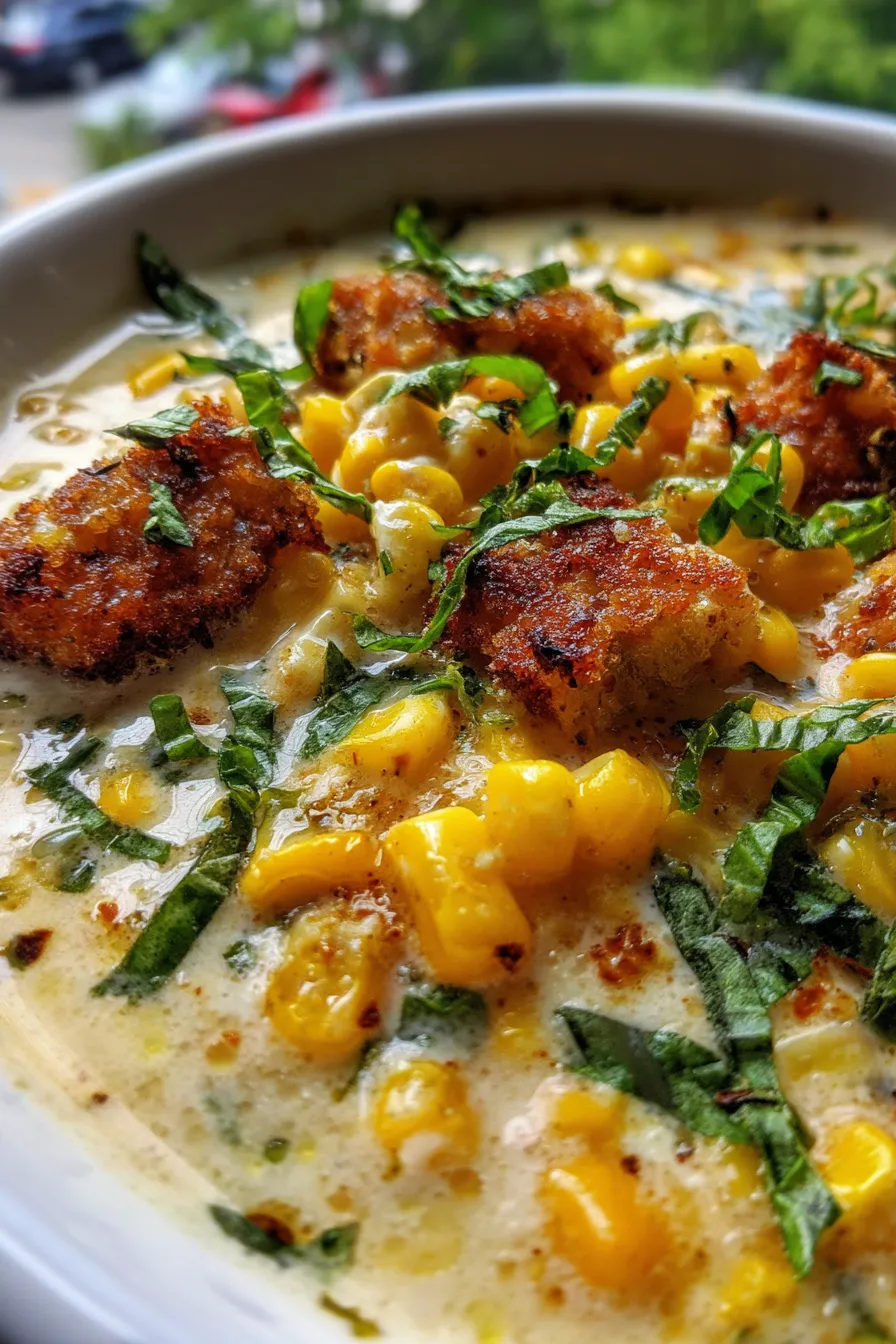 Mexican Street Corn Soup