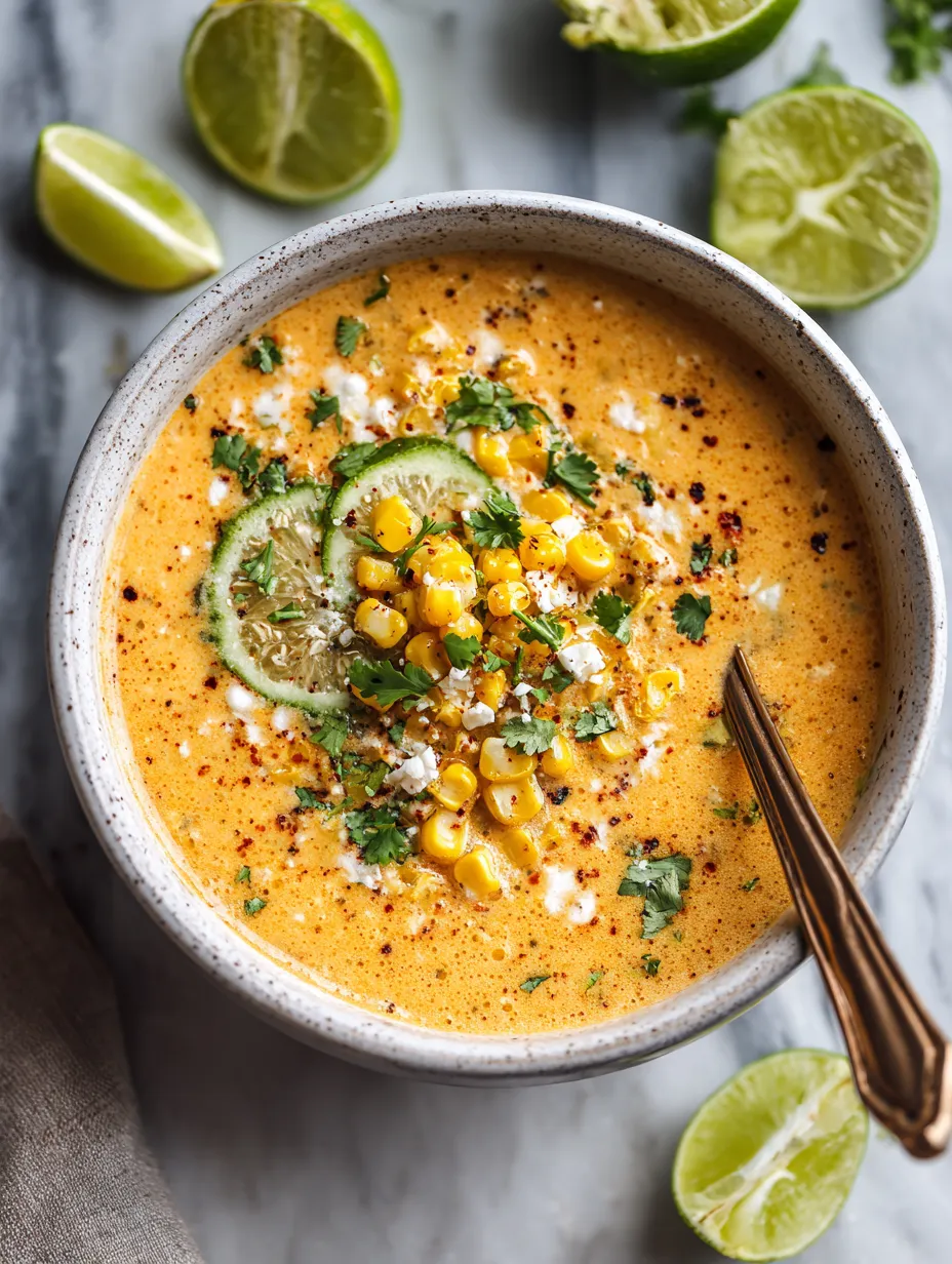 Mexican Street Corn Soup