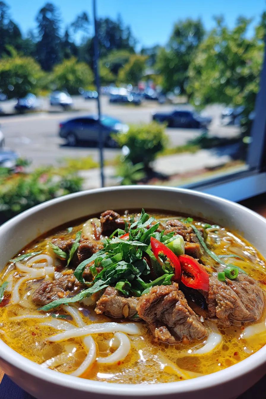 Pho Beef Noodle Soup