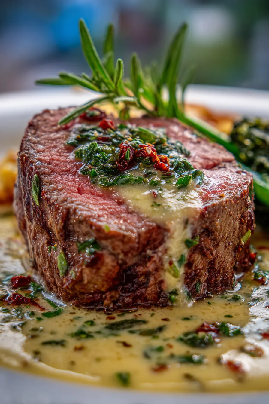 Quick Christmas Stuffed Beef Tenderloin