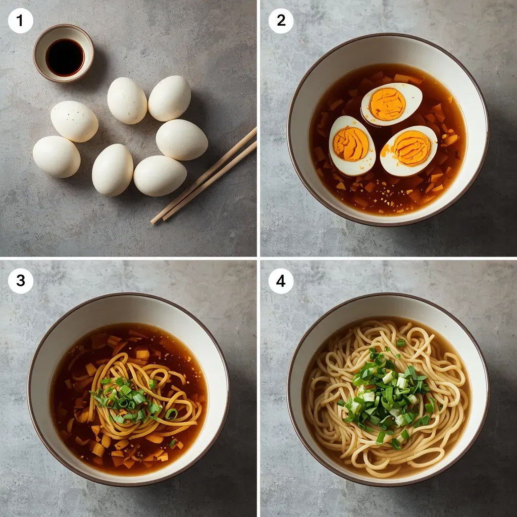 Ramen with Soy Marinated Egg