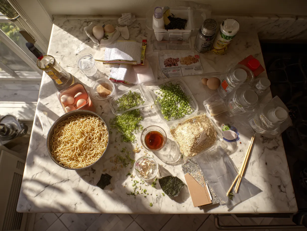 Ramen with Soy Marinated Egg