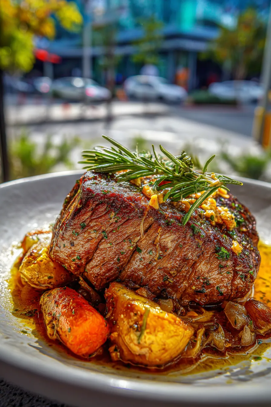 Rosemary and Garlic Roast Beef