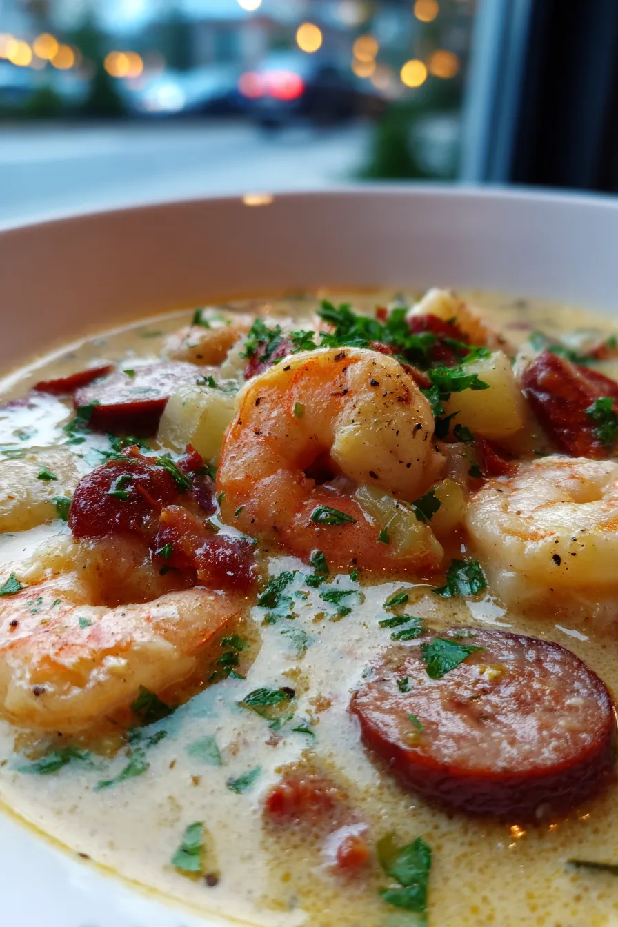 Shrimp and Sausage Chowder