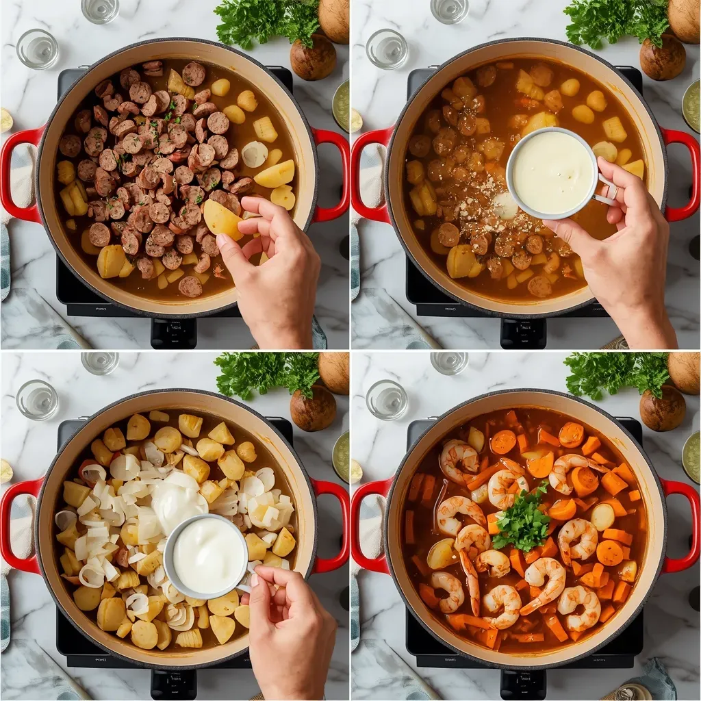 Shrimp and Sausage Chowder